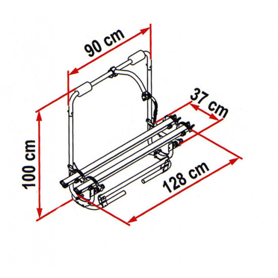 Drawbar carrier XL A Pro 200