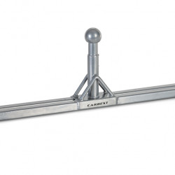 Drawbar adapter for bicycle carriers