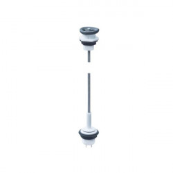 Tank emptying with shut-off valve