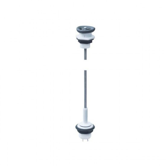 Tank emptying with shut-off valve