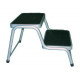 Double steel step - height 38 cm