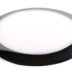 LED wall/ceiling light, chrome, 6.5W