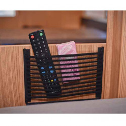 KIIPER Mini Storage Net Set of 4, for 400mm installation width, black lined