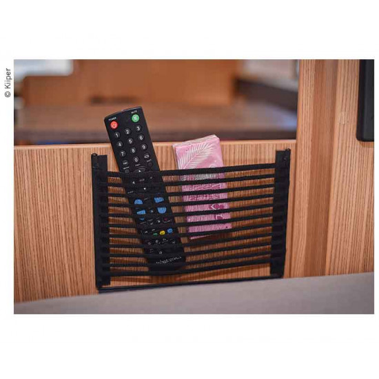 KIIPER Mini Storage Net Set of 4, for 400mm installation width, black lined