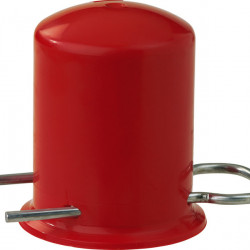 Protective cap for gas cylinders