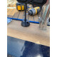 Scanstrut roof penetration, plastic, 2-8 m - horizontal - black