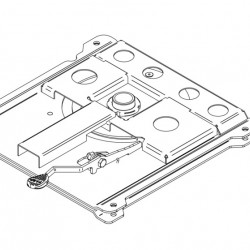 Swivel base VW T4 from 1996 onwards, driver's side