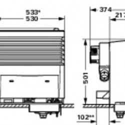 Truma Trumatic S5004 for 1 blower - 30 mbar
