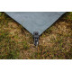Fastening clips for tent carpets - set of 4