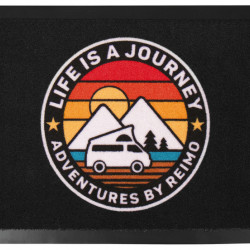 Reimo doormat LIFE IS A JOURNEY, 60x40cm
