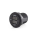 Dual LED Voltmeter (MAIN / AUX) for vehicle and on-board battery