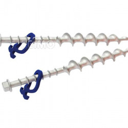 Peggy Peg screw pegs long aluminum set of 2