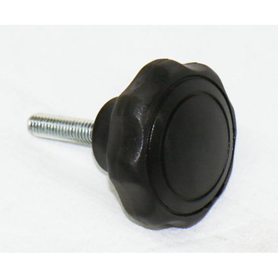 Star knob M6 x 30 - Black