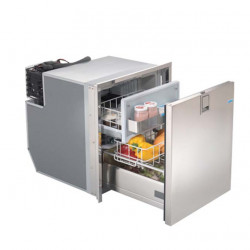 Drawer refrigerator 65L stainless steel 12/24V DC, frost-free