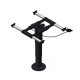 Single-column lift table frame - Height adjustable 335-715 mm - 360° rotatable