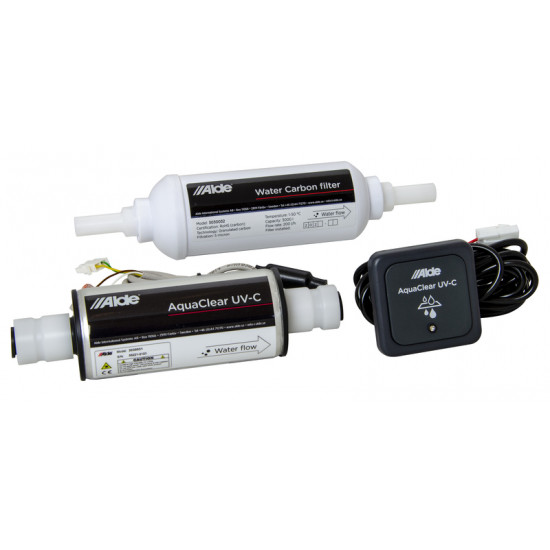 Water filter set - ALDE Aqua Clear UV-C LED - Incl. LED panel