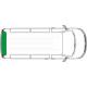 Isoflex thermal mat for Ford Transit from 2000 onwards - rear window - 1 or 2-piece