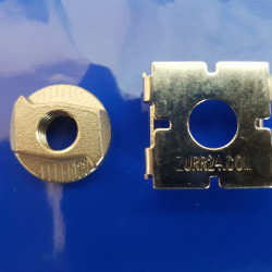 Fasteners for system rails