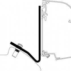 Awning adapter for Thule wall awnings