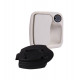 Euro garage lock 30 mm - White