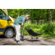 Ultra-lightweight, inflatable folding chair