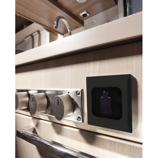 Gas cylinder level indicator + LED display