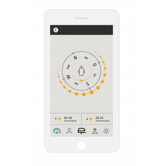 easydriver App myCaravaning - Control of Easydriver maneuvering systems via smartphone