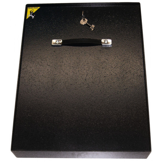 Safe, mobile safe for Globecar/Pössl W37xH14xD49cm