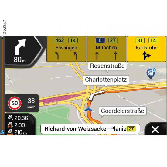 Navigation receiver package for X-F270