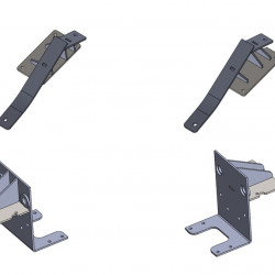 Carbest adapter complete set for Carbest car lift - For Mercedes-Benz Sprinter front-wheel drive from 2020 onwards