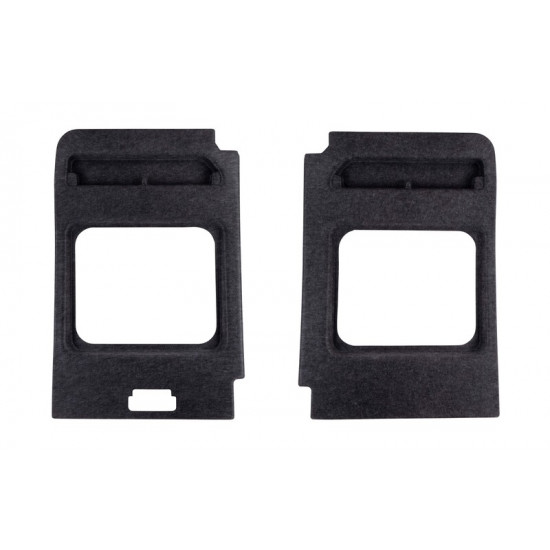 Rear door trim for Fiat Ducato from model year 2006 - 2-piece - Anthracite