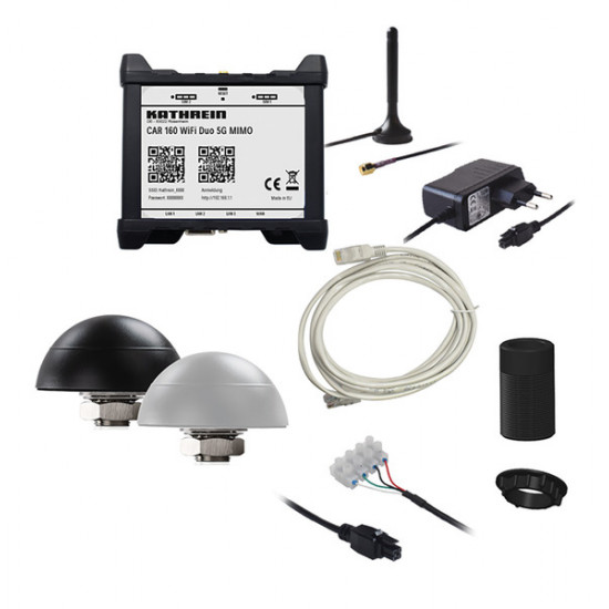 Kathrein CAR 160 WiFi Duo 5G MIMO - Black