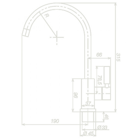 TREND S kitchen faucet - with Uniquick