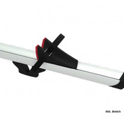Rail Premium S bicycle rail for fat bikes, black