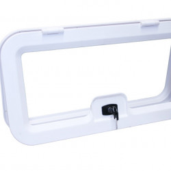 Luggage compartment lid frame - White - 800 x 300 mm