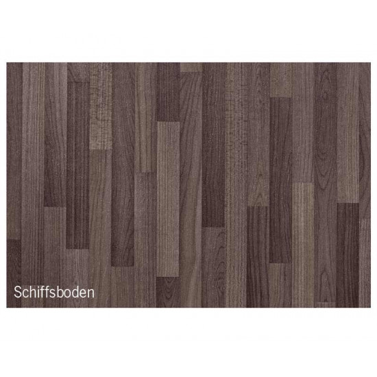 One-piece floor panel for VW T2 and T3 - ship's deck decor - 156 x 155 cm
