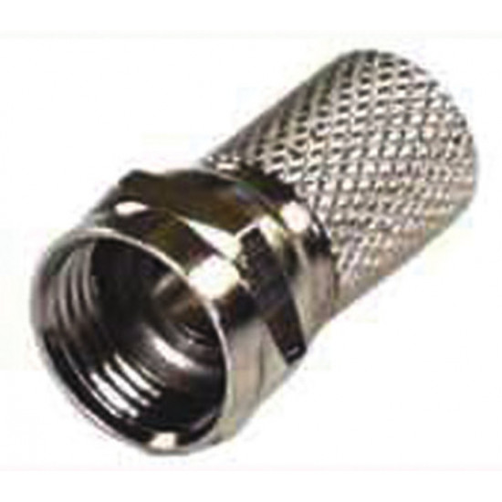 F-connectors for coaxial cables, 2 pieces