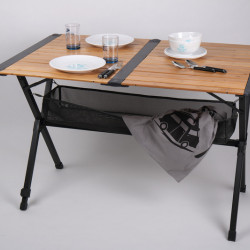 Bamboo rolling table MENDOZA 110