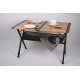Bamboo rolling table MENDOZA 110