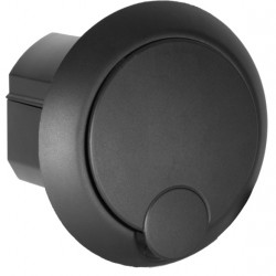 CEE recessed sockets - matte black