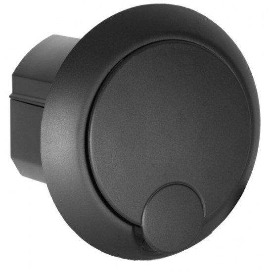 CEE recessed sockets - matte black