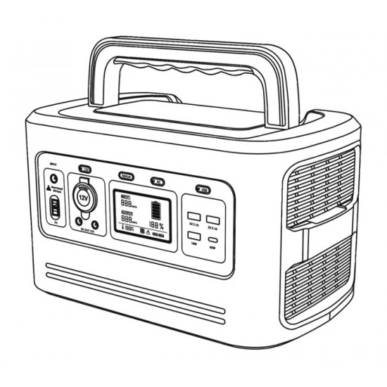 Carbest LiFePo4 battery LithPowerUnit 48 - 48 Ah