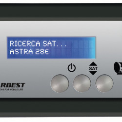 Carbest Comfort “Plus” LCD control panel for 15 satellite positions