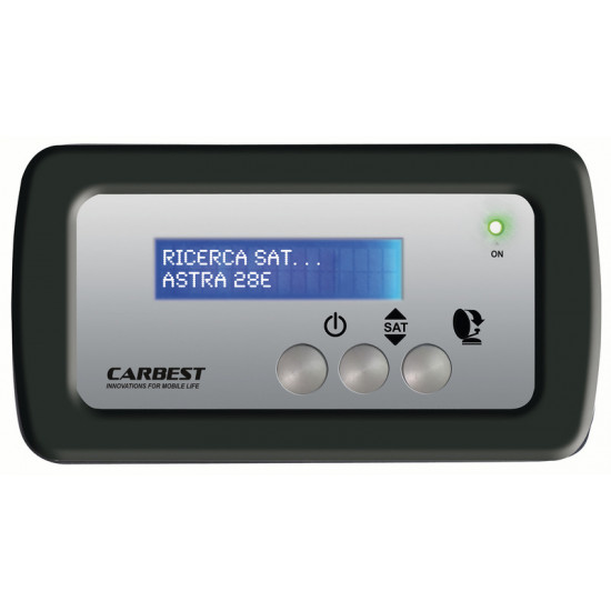 Carbest Comfort “Plus” LCD control panel for 15 satellite positions