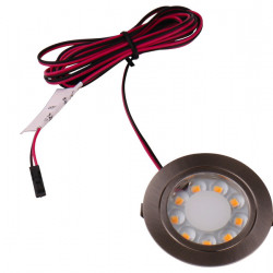 Stainless steel LED spotlight - 9 LEDs