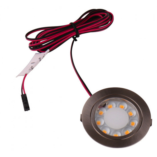 Stainless steel LED spotlight - 9 LEDs