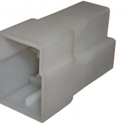 6.3mm triple connector housing