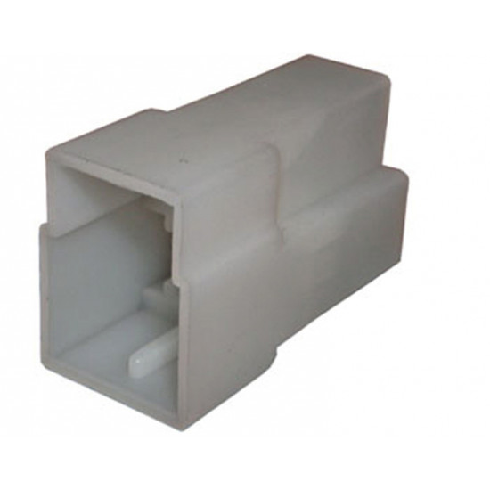 6.3mm triple connector housing