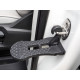 Car door step with folding hooks for roof tents Wallaby 2 & Victoria