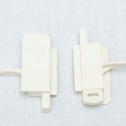 Sliding pair Mini-Heki - RAL9001